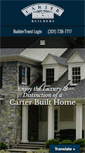 Mobile Screenshot of carterbuildersmd.com